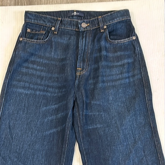 NWOT 7 FOR ALL MANKIND MODERN DOJO
TAILORLESS JEANS IN STORMY Size 28 - Picture 14 of 17